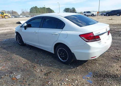 2013 Honda Civic Lx из США, поврежденный, VIN 19XFB2F52DE003885